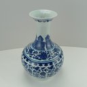 Ver imagem 5 de Vaso Decorativo Enfeite Casa Cerâmica 31x18x18cm Azul