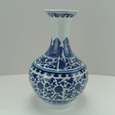 Ver imagem 7 de Vaso Decorativo Enfeite Casa Cerâmica 31x18x18cm Azul