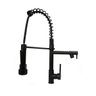 Torneira Gourmet Monocomando com Spray Extensor - Preto - 1
