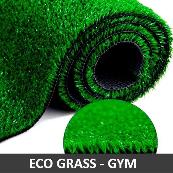 Grama Sintética 2x10m - 20m2 - ECO GRASS 12mm - GYM - 2