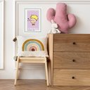 Ver imagem 1 de Quadro Infantil Pequeno Príncipe - Amor 33x24cm:moldura Branca