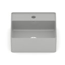 Ver imagem 2 de Cuba de Apoio Quadrada com Mesa 350x350 Design 3D Cinza/Stone Celite