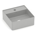 Ver imagem 1 de Cuba de Apoio Quadrada com Mesa 350x350 Design 3D Cinza/Stone Celite