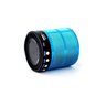 Mini Caixa Caixinha Som Portátil Bluetooth Mp3 Fm SD USB Hi - Azul - 1