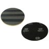 Conjunto Suporte para disco de limpeza com velcro COM flange CLEANER 510 mm + Disco Removedor Preto  - 1