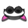 Headphone Orelhas de Gato LED com Bateria Extra- Lc222 - Lilás - 1