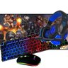 Kit Gamer Teclado Hedfone Mouse e Mousepad - 1