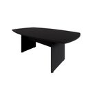 Ver imagem 2 de Mesa de Reunião Orgânica 270cm x 110cm Pés Painel Escritório F5 Office Cor:Preto