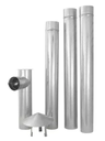 Ver imagem 2 de Kit Chaminé 115mm em Aço Galvanizado - Zatti