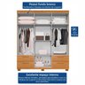 Guarda-roupa Casal 6 Portas 4 Gavetas 100% Mdf Flórida Espresso Móveis - 12