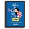 Quadro com Moldura Lilo e Stitch: Ohana - 2