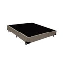 Ver imagem 3 de Cama Box Casal Colchão Top Line Mola Bonnel + Box Sintético Bege Serra Negra 63x138x188