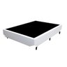 Cama Box Casal Colchão Top Line Mola Bonnel + Box Sintético Branco Serra Negra 63x138x188 - 3