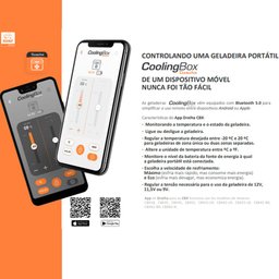 Geladeira Portátil Automotiva 40L Caixa Térmica Elétrica - 10