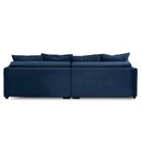 Ver imagem 6 de Sofá Cama Retrátil e Reclinável 2,10m com Molas Catarina Veludo Rover & Beato