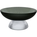 Ver imagem 2 de Centro de Mesa Fruteira Home&co com Pé Vidro 15x30x30cm Fumê