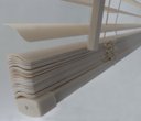 Ver imagem 5 de Persiana Horizontal PVC Bege 120 (L) x 220 (A) cm Cortina Completa C/ Kit de Instalação 1,20 x 2,20
