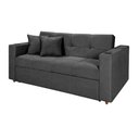 Ver imagem 6 de Sofá Cama Reclinável Retrátil Austin Pompeia Chumbo com Porta Copos