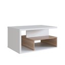 Ver imagem 1 de Mesa de Centro Emovell B92 Branco Montana MDP com Nicho e Tampo 25 mm