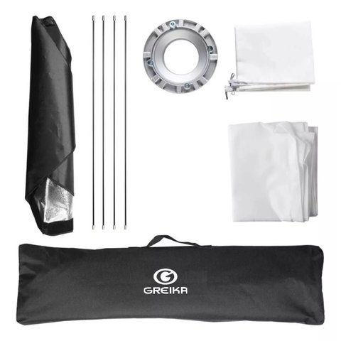 Softbox Strip Light 35x160cm Encaixe Bowens sem Grid Greika
