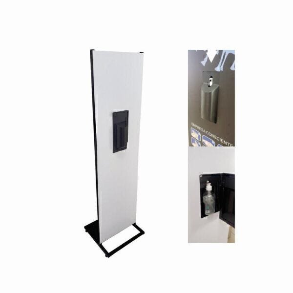 TOTEM DISPENSER PEDESTAL ALCOOL GEL COVID19 - 3