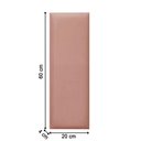 Ver imagem 2 de Kit 5 Cabeceiras Painel Modular Cama Box Solteiro Veludo Rose Madelina Decor