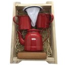 Ver imagem 1 de Kit de Café Individual - VERMELHO - Demolição com engradado