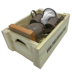 Kit de Café Individual - MARROM - Demolição com engradado - 1