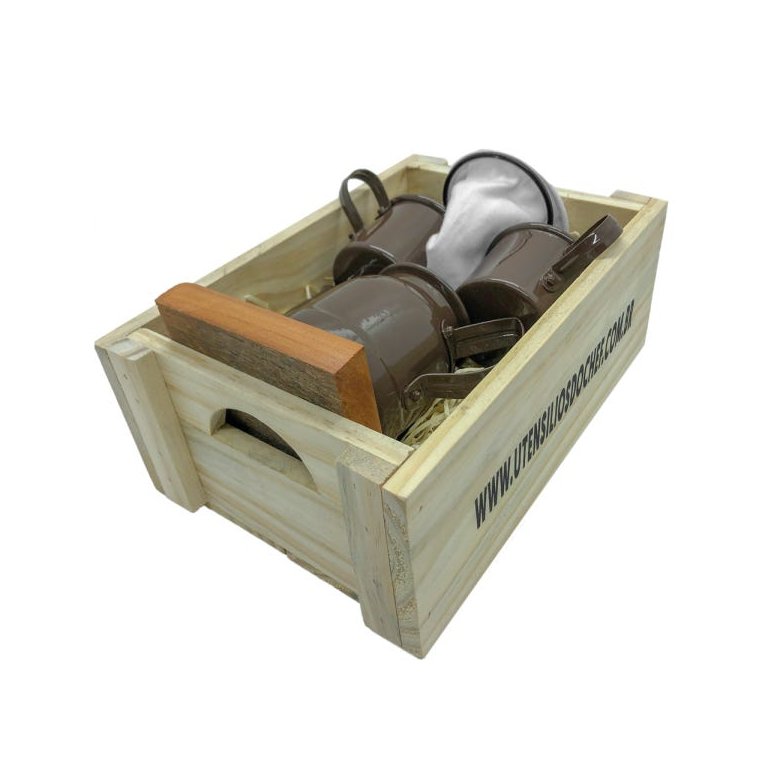 Kit de Café Individual - MARROM - Demolição com engradado
