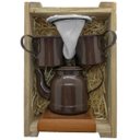 Ver imagem 2 de Kit de Café Individual - MARROM - Demolição com engradado