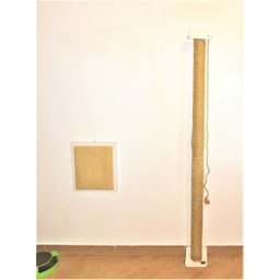 Arranhador de Parede para Gatos Toth Pet em MDF 15mm Branco com Sisal - 7