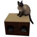 Ver imagem 1 de Arranhador para Gatos Double Box Horizontal Toth Pet em MDF 15Mm Branco