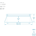Ver imagem 4 de Piscina Inflável Grande Redonda Fast Set 3.800l Bestway