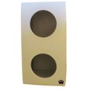 Ver imagem 1 de Arranhador para Gatos Double Box Vertical Toth Pet em MDF 15mm Branco