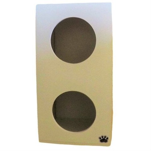 Arranhador para Gatos Double Box Vertical Toth Pet em MDF 15mm Branco