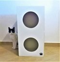 Ver imagem 7 de Arranhador para Gatos Double Box Vertical Toth Pet em MDF 15mm Branco