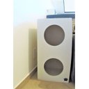 Ver imagem 6 de Arranhador para Gatos Double Box Vertical Toth Pet em MDF 15mm Branco