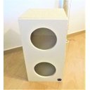 Ver imagem 4 de Arranhador para Gatos Double Box Vertical Toth Pet em MDF 15mm Branco
