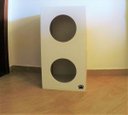 Ver imagem 3 de Arranhador para Gatos Double Box Vertical Toth Pet em MDF 15mm Branco