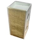 Ver imagem 4 de Arranhador para Gatos Scuti Toth Pet em MDF 15mm Branco e Sisal