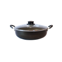 Ver imagem 1 de Caçarola Abaulada Antiaderente Nº 28 com Tampa de Vidro - Prepare refeições incríveis Luz Nobre Pret