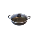 Ver imagem 2 de Caçarola Abaulada Antiaderente Nº 28 com Tampa de Vidro - Prepare refeições incríveis Luz Nobre Pret