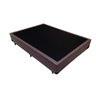 Cama Box Casal Colchão Top Line Mola Bonnel + Box Sintético Marrom Serra Negra 63x138x188 - 5