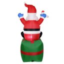 Ver imagem 4 de Papai Noel Natal Decoração Natalina Caixa Presente Inflavel 1 Metro e 80cm