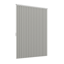 Ver imagem 2 de Persiana Vertical Tecido Kit 02 1,20 X 2,00 (2,40x2,00) - Cores:cinza