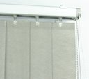 Ver imagem 4 de Persiana Vertical Tecido Kit 02 1,20 X 2,00 (2,40x2,00) - Cores:cinza