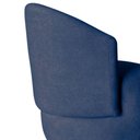 Ver imagem 4 de Kit 2 Poltronas Decorativa Beatriz Orgânica Veludo Azul Marinho