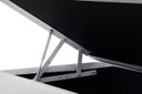 Ver imagem 3 de Cama Box Baú Solteiro Colchão Espuma D45 Bordado + Box Sintético Branco Serra Negra 67x88x188
