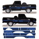 Ver imagem 1 de Kit Faixa Lateral F-1000 Turbo 91 92 Cs Adesivo Decorativo Teu Adesivo Azul