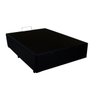 Cama Box Baú Casal Colchão Top Line Mola Bonnel + Box Baú Sintético Preto Serra Negra 62x138x188 - 4